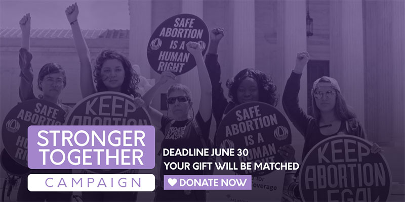 Stronger Together: Your Gift Matched Through June 30th